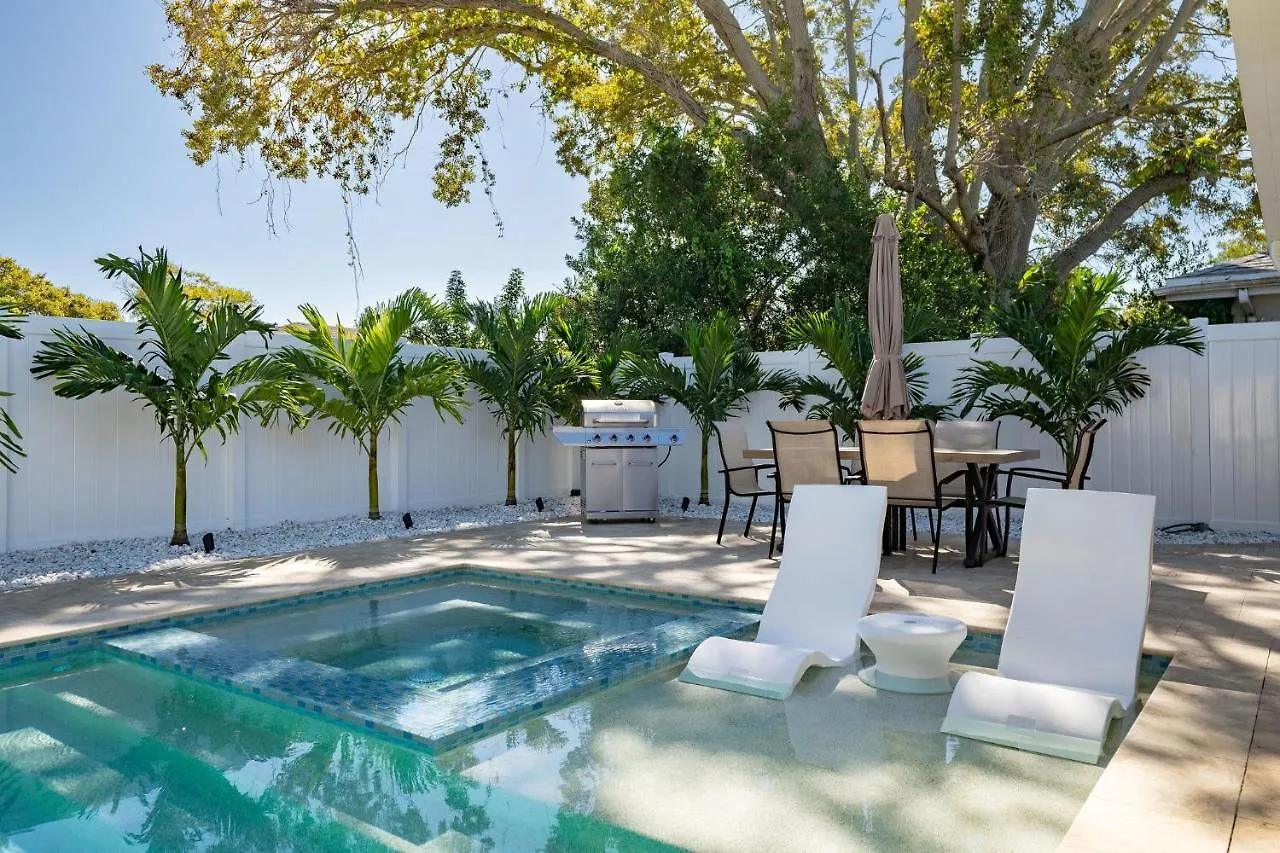 Heated Pool Hot Tub Clearwater & Dunedin Pet Friendly 0*,